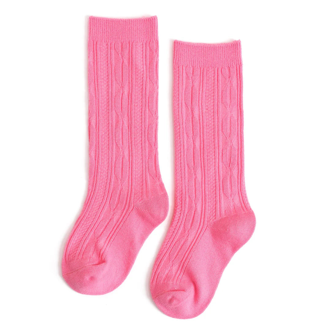 Knit Knee High Socks
