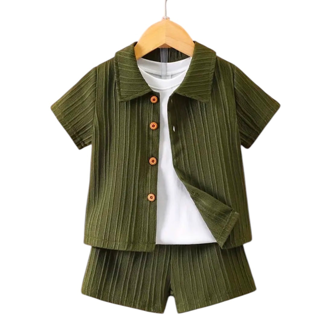 Army Green Boy Set
