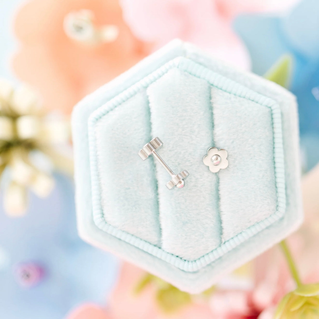 Tiny Silver Flower