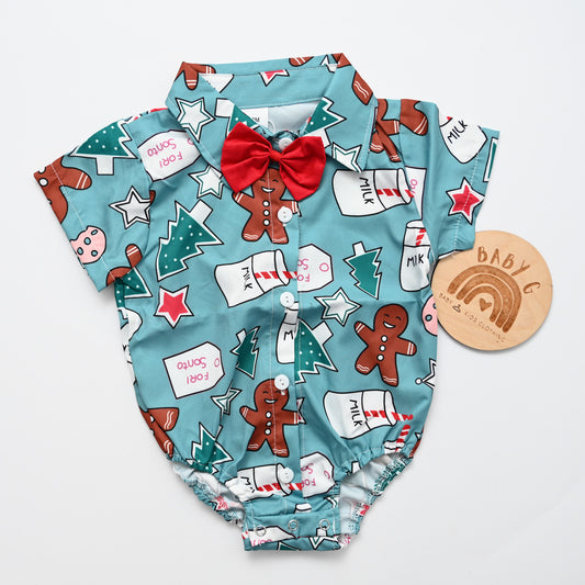 Boy Gingerbread Bodysuit