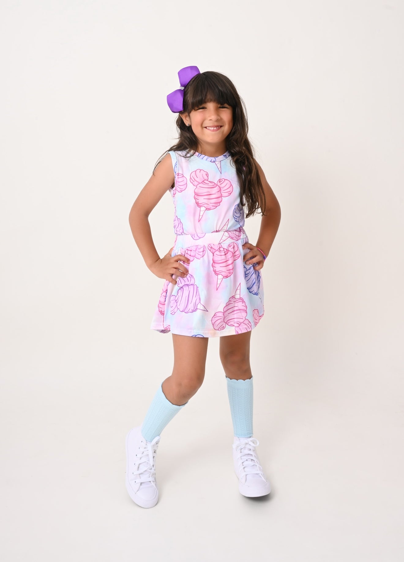 Mouse Cotton Candy Set & Matching Bow