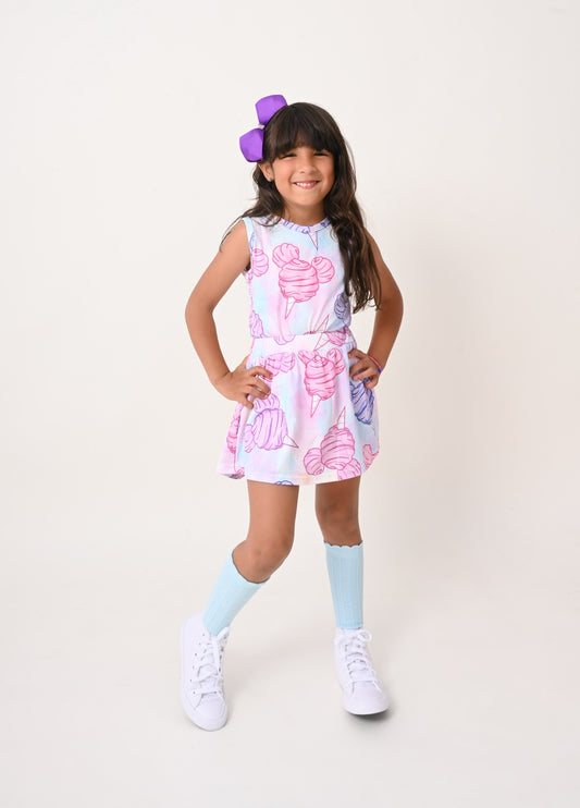 Mouse Cotton Candy Set & Matching Bow