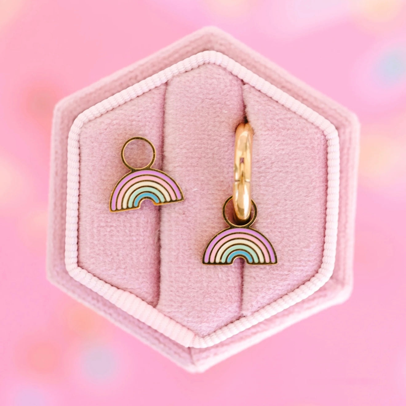 Pastel Rainbow Charm