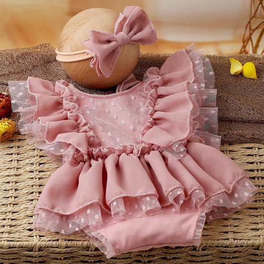 Newborn Romper & Headband