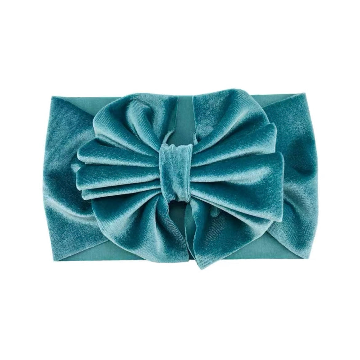 Velvet Headband Bows