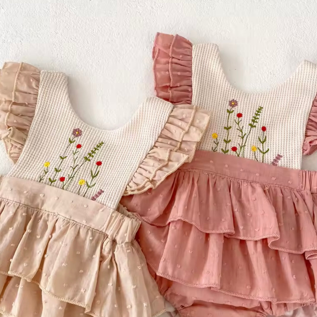 Garden Baby Romper