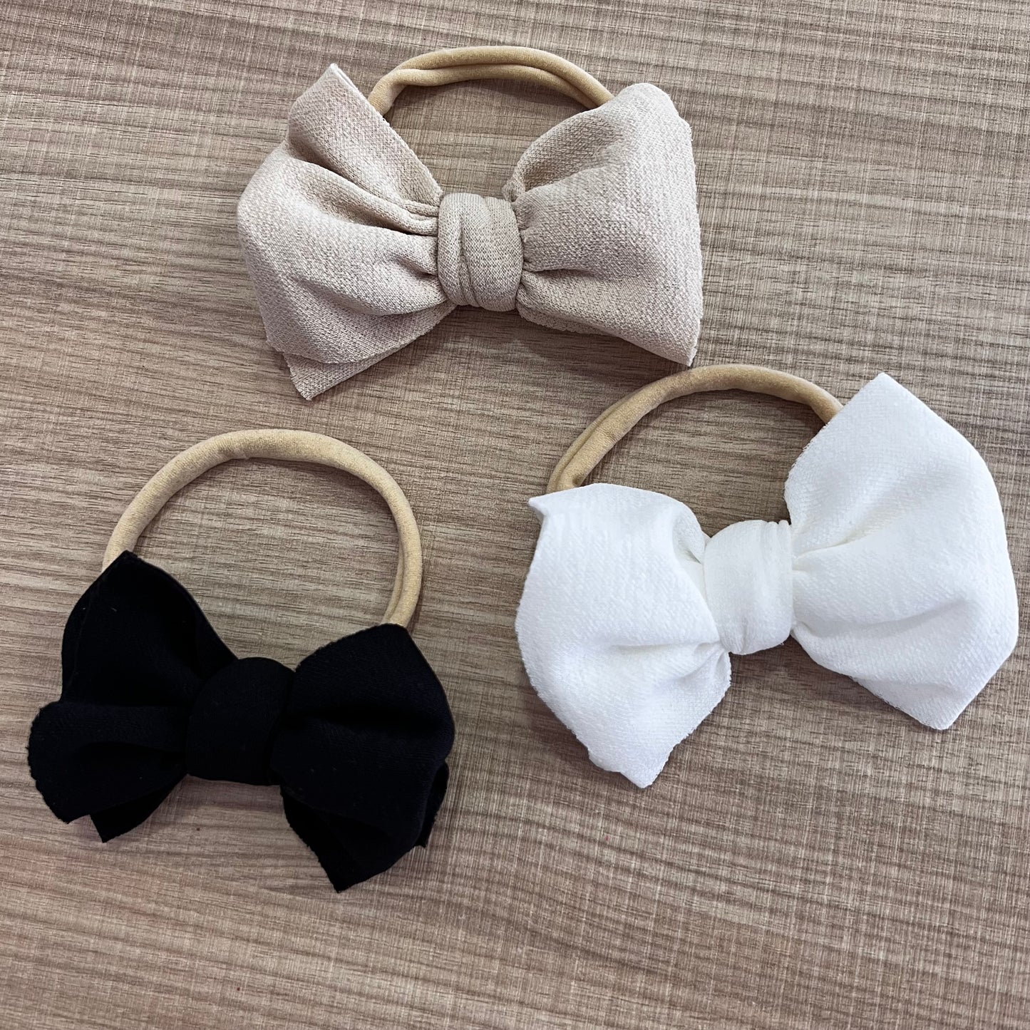 Medium Solid Bow Headband