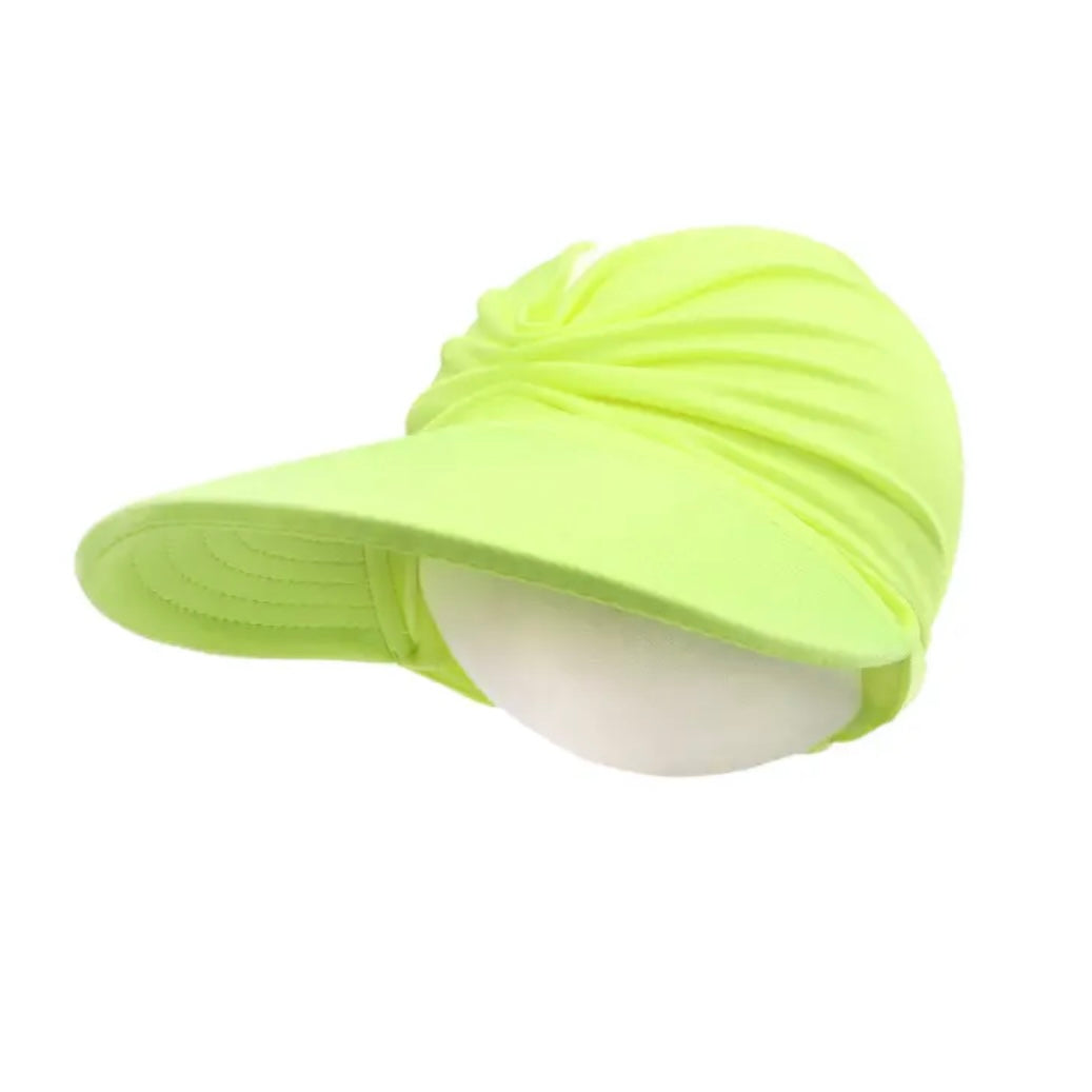 Elastic Summer Visor Hat