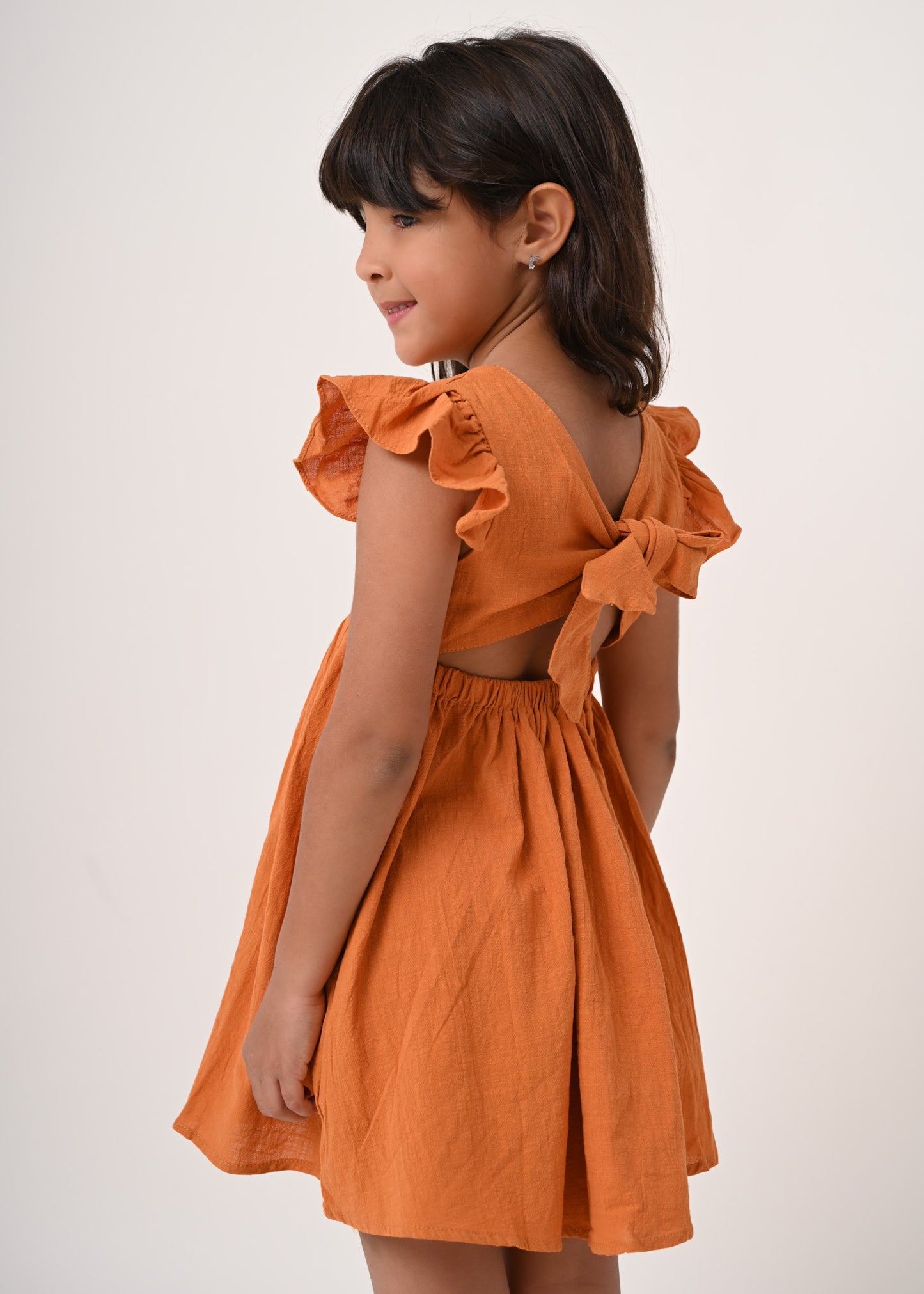 Ruffle Fall Dress