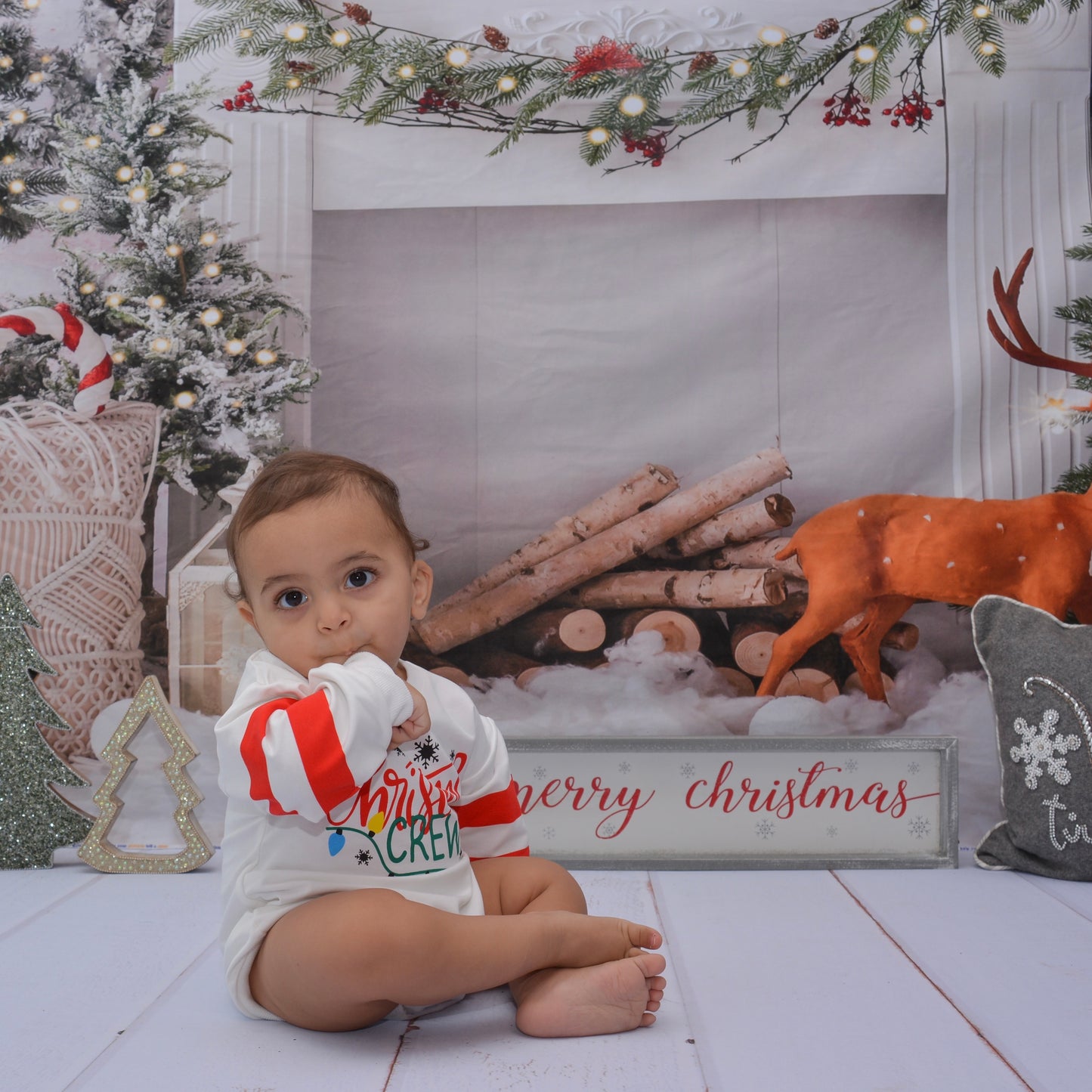 Christmas Crew Unisex Romper