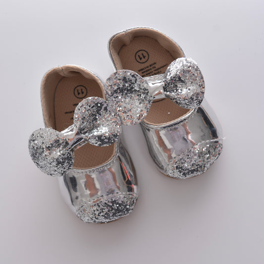 Glitter Bow Shoes