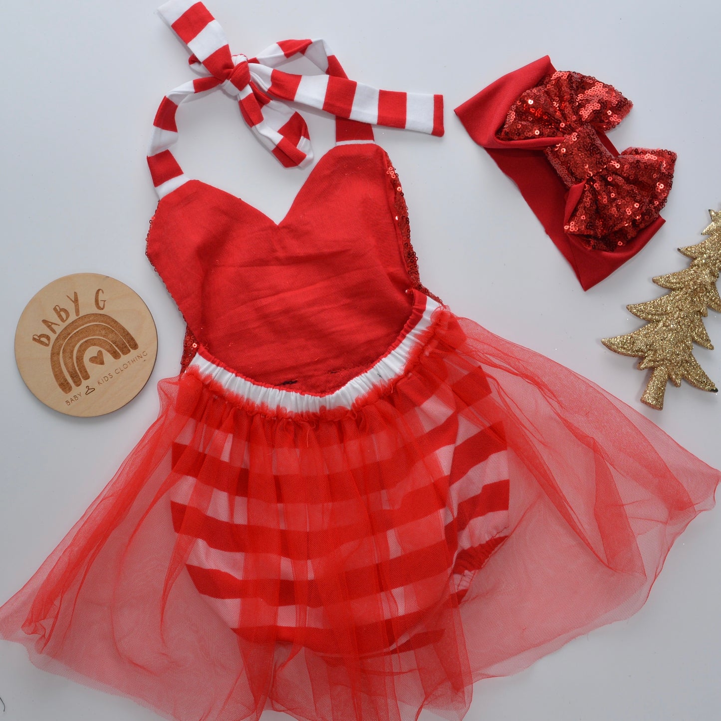 Elf Halter Bodysuit w/ Tutu