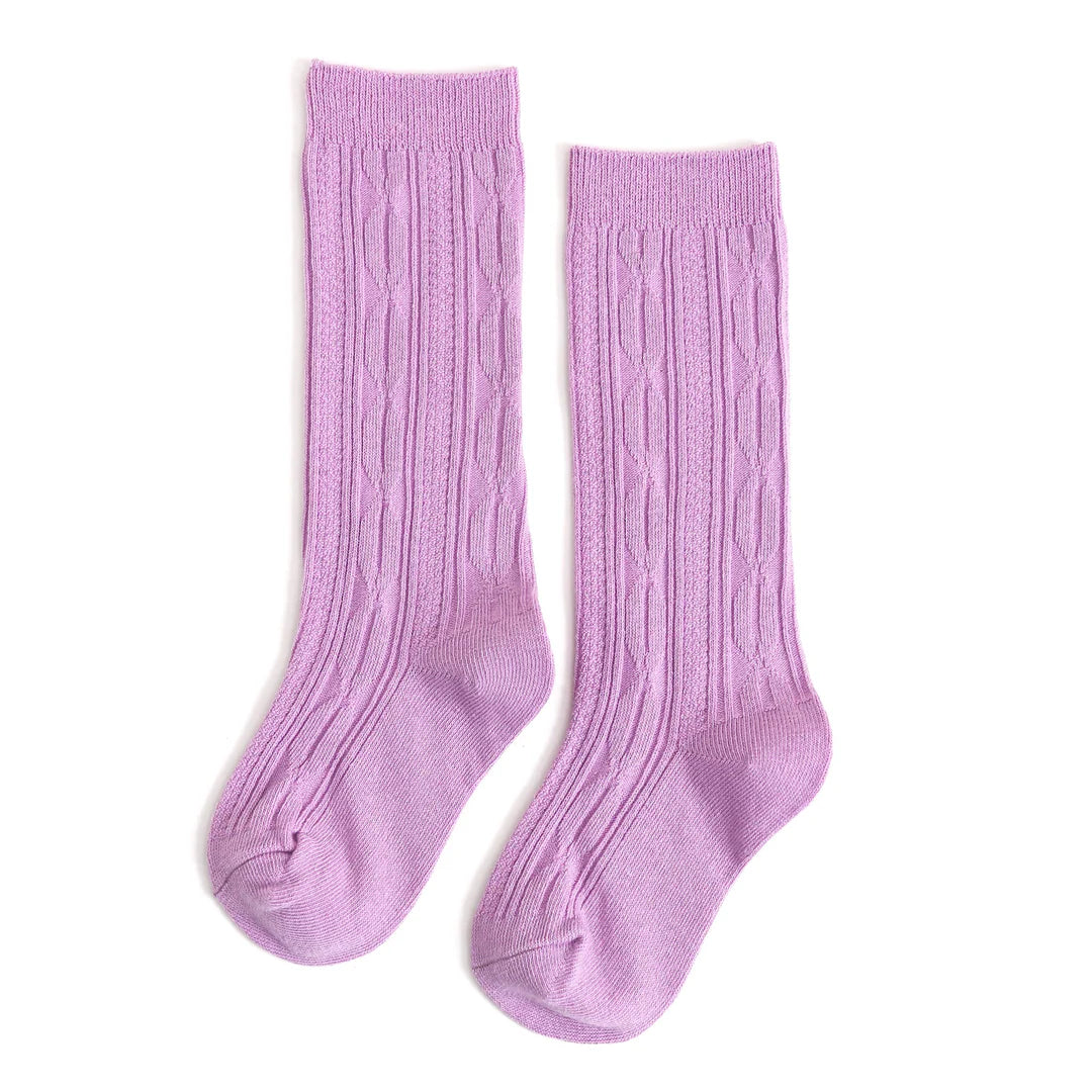 Knit Knee High Socks