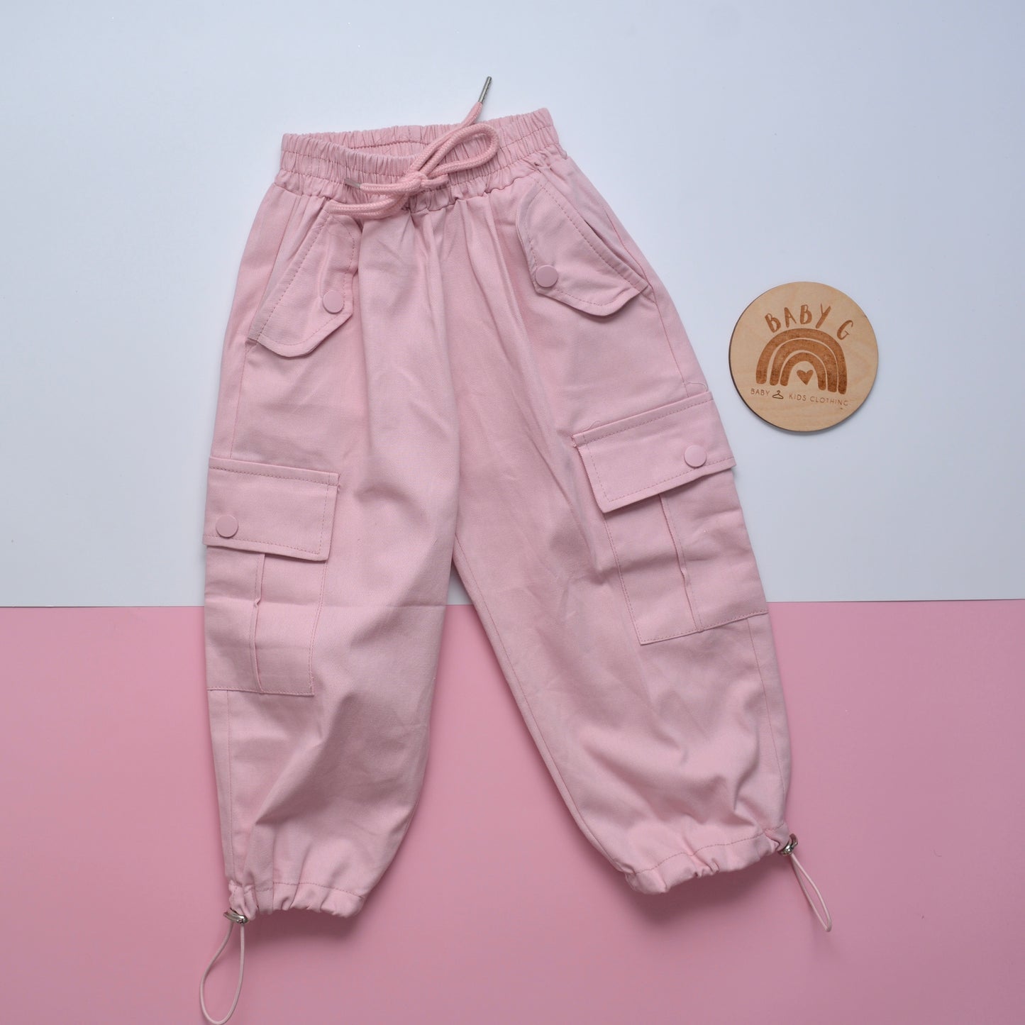 Pink Cargo Pants