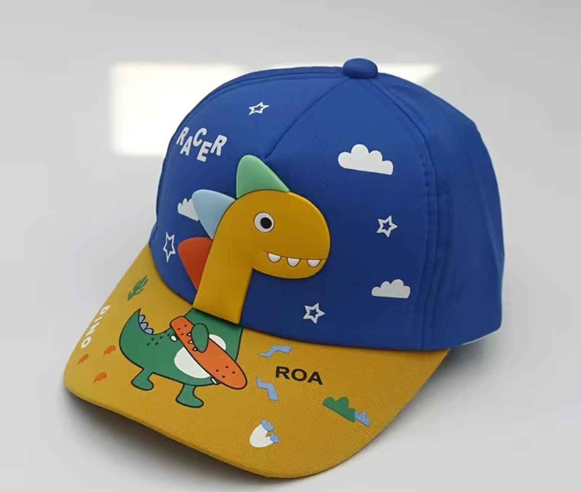 Surfing Dino Cap