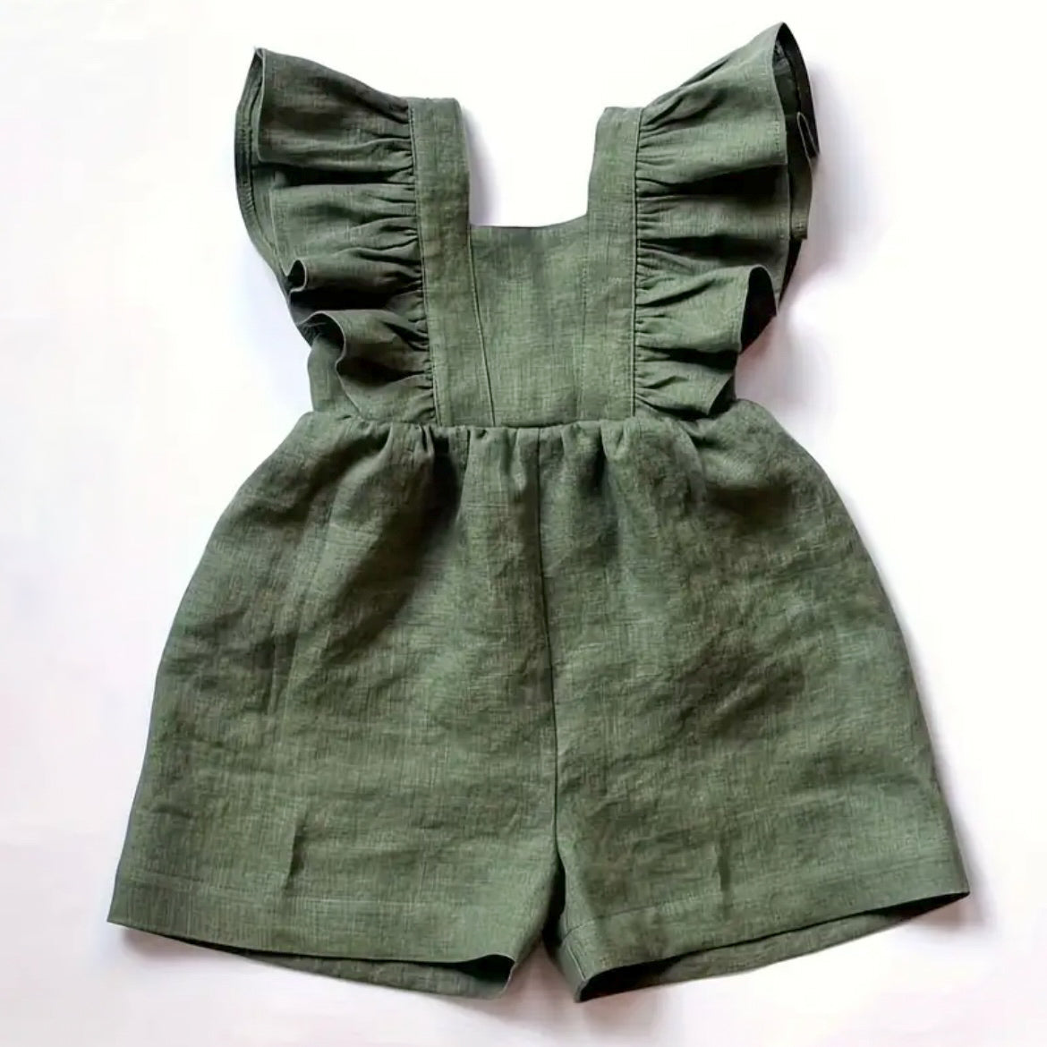 Army Green Romper