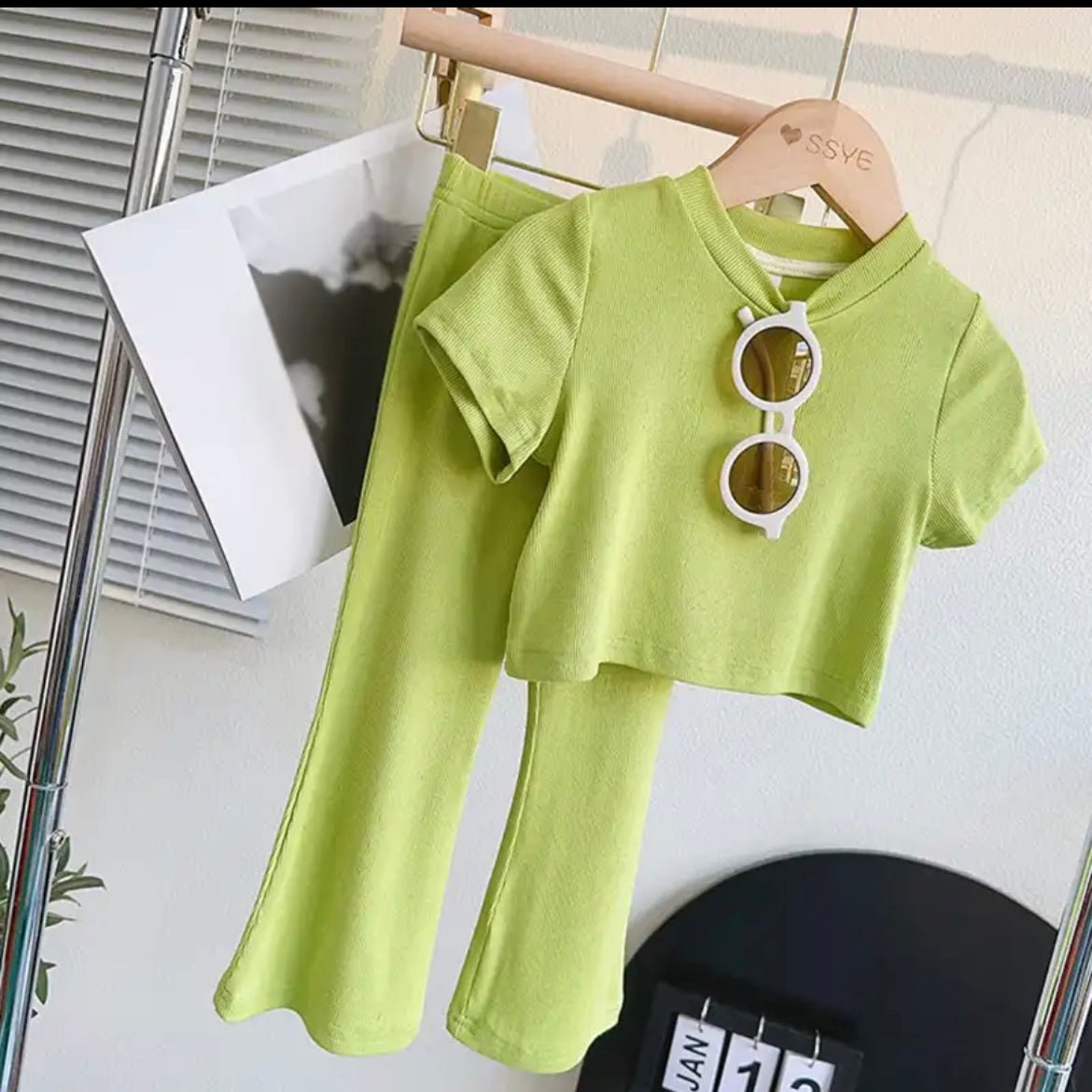 Lime Green Comfy Set