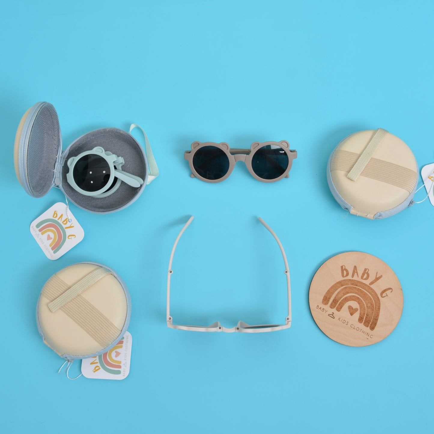 Cute Bear Flexi Sunglasses & Case