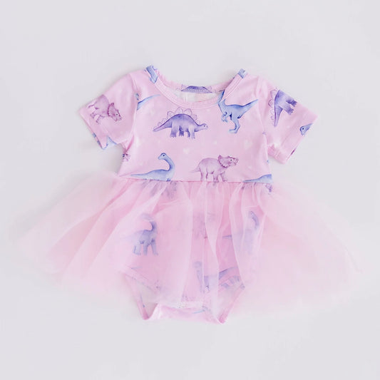 Baby Dino Tutu Bodysuit
