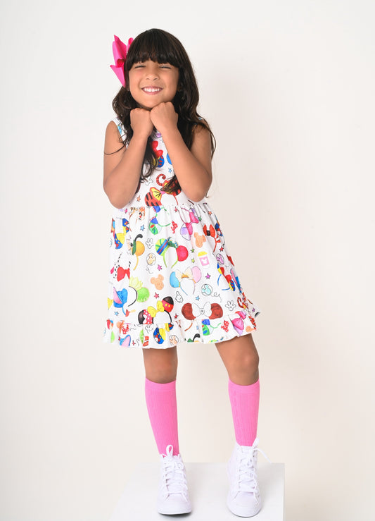 Magical Ears Dress & Matching Bow