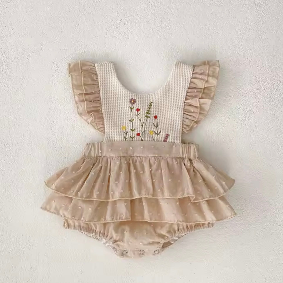 Garden Baby Romper