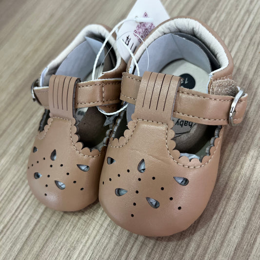 Khaki Baby Girl Shoes