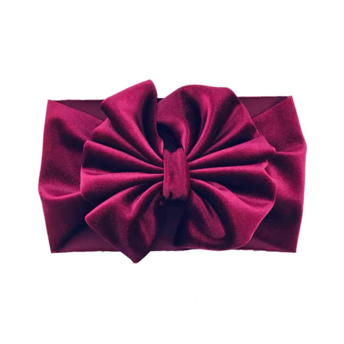 Velvet Headband Bows