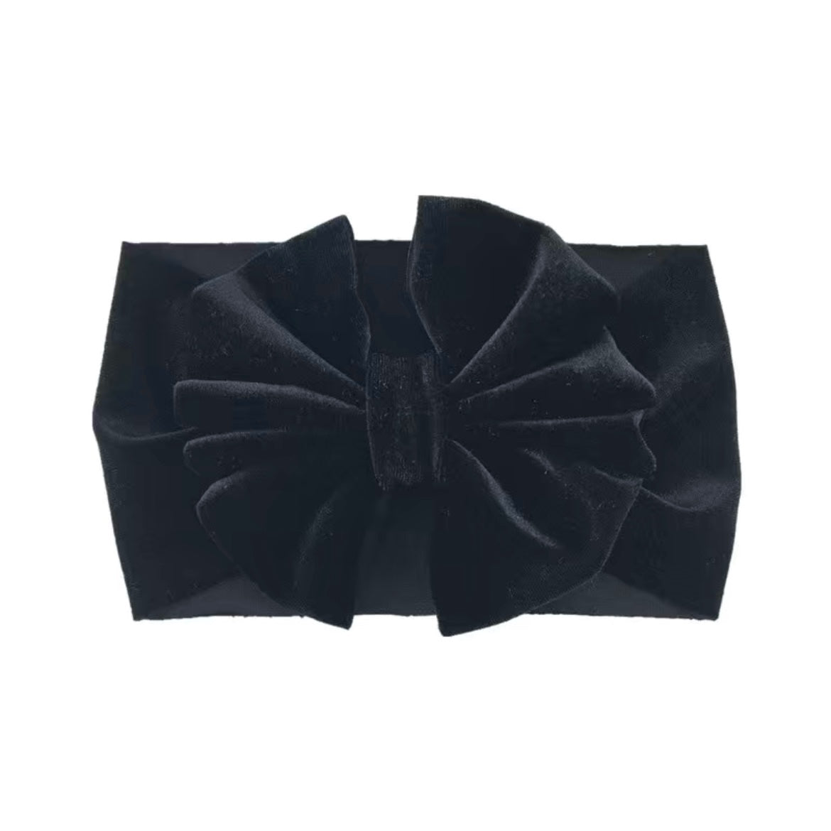 Velvet Headband Bows