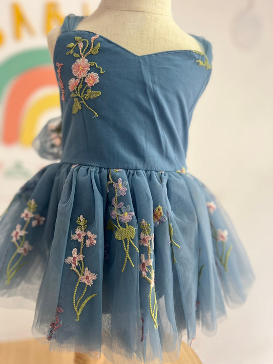 Dusty Blue Fairy Dress