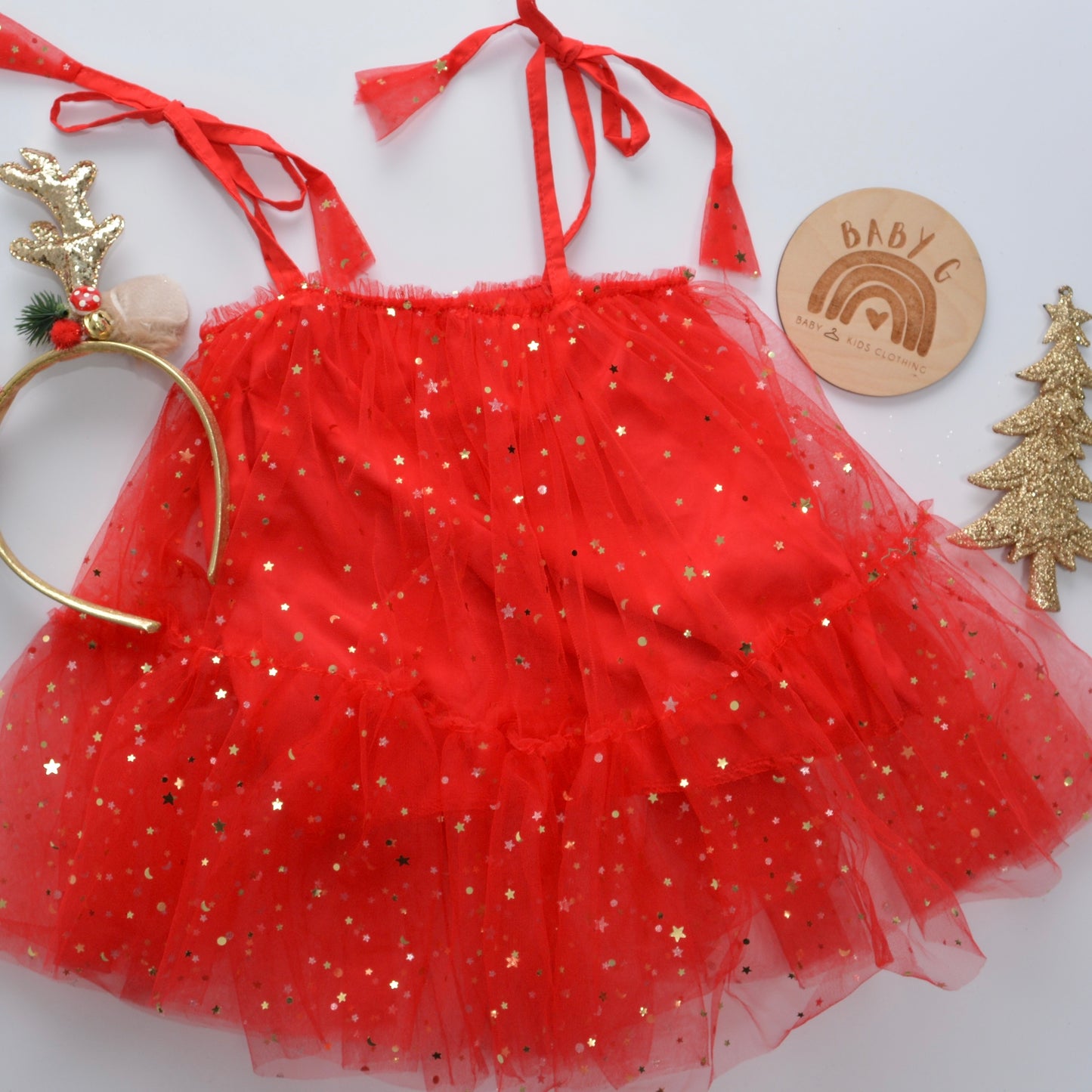 Stars Tulle Dress