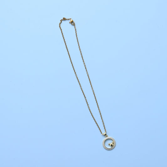 Mickey Circle Necklace