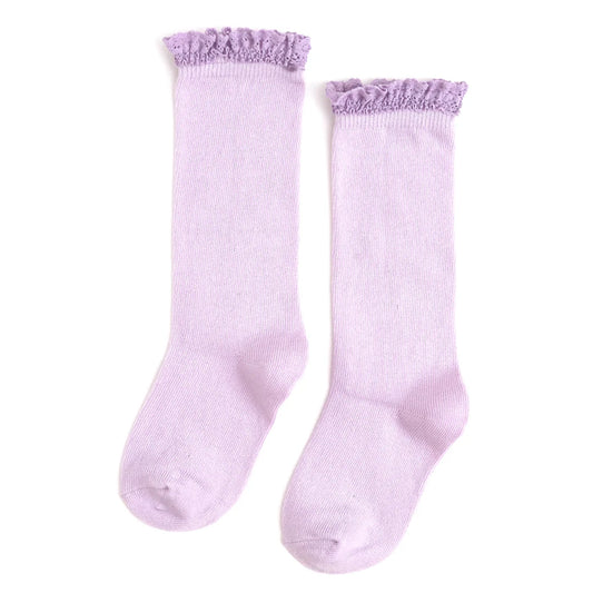 Lace Top Knee Hight Socks