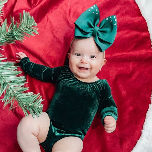 Christmas Velvet Bodysuit