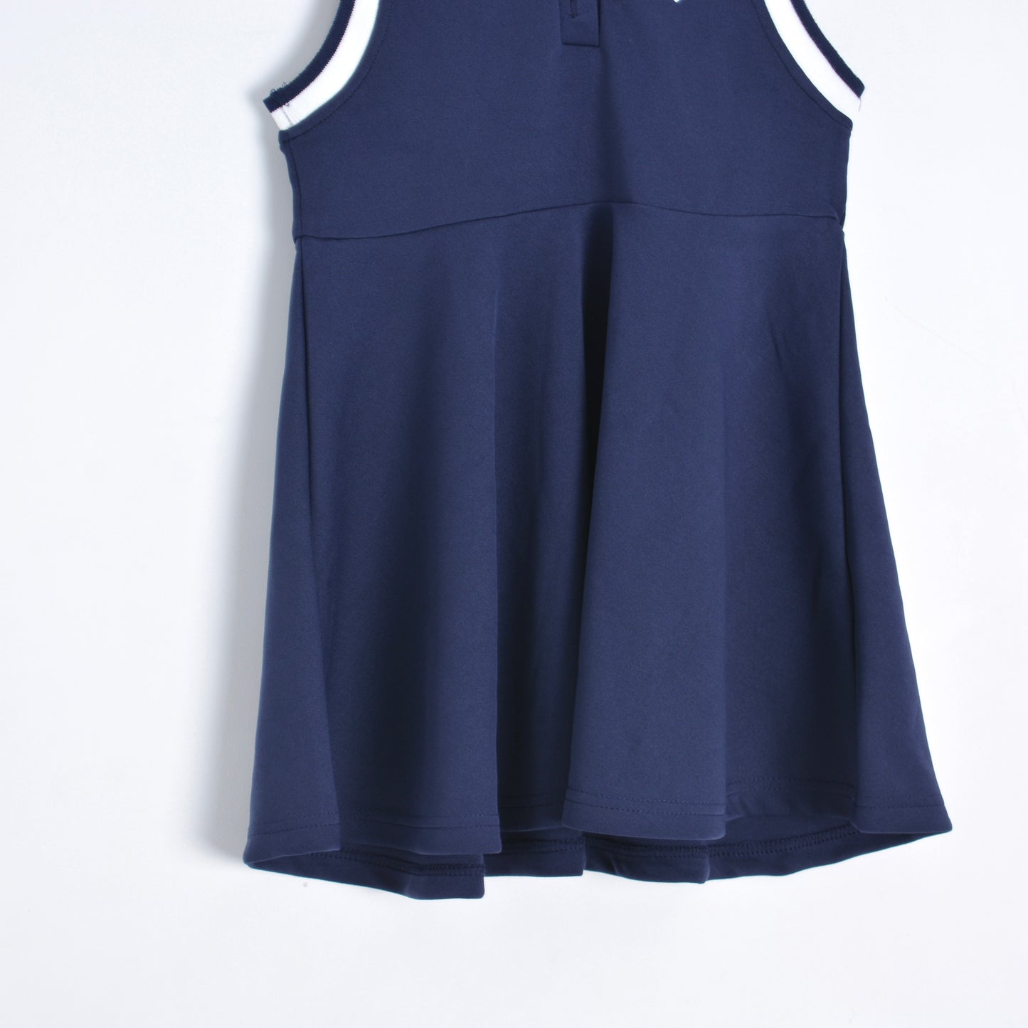 Navy Heart Polo Dress