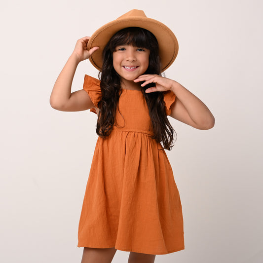 Ruffle Fall Dress