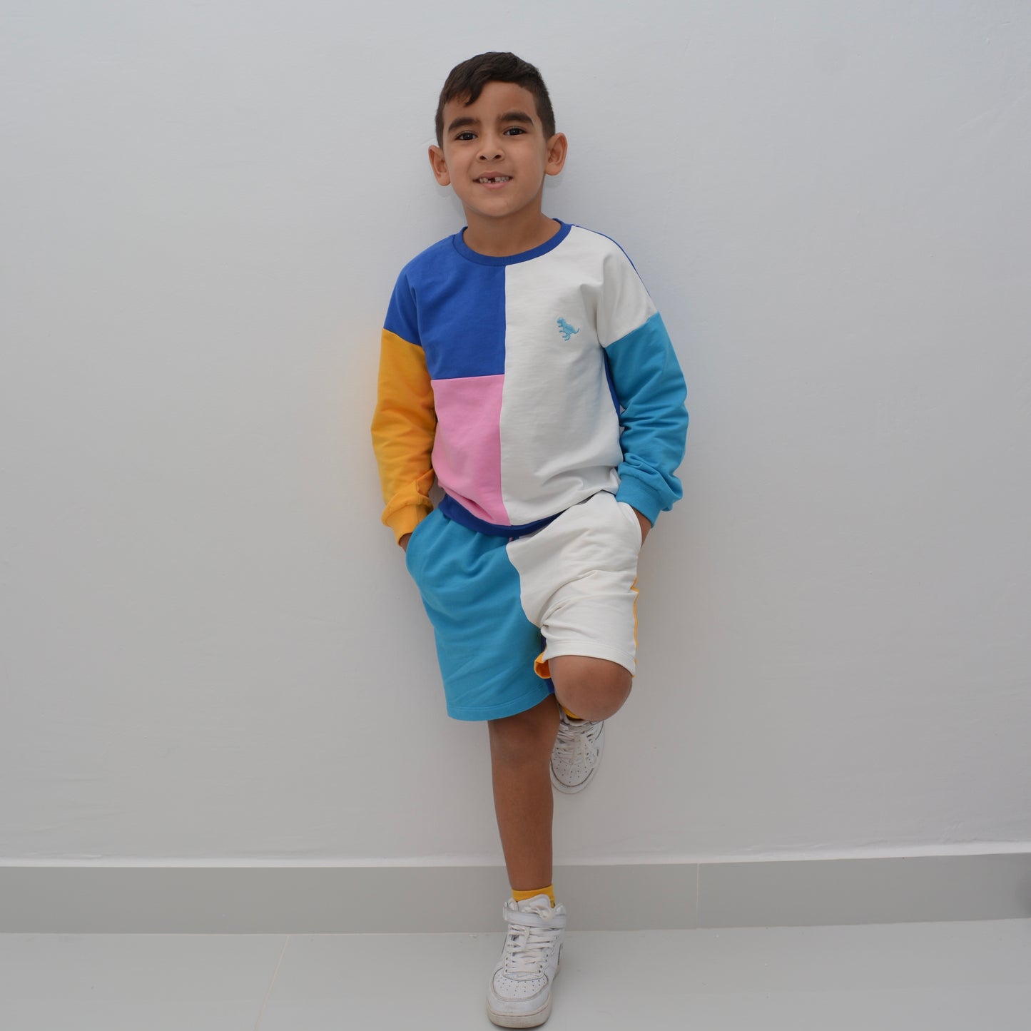 Color Block Boy Set