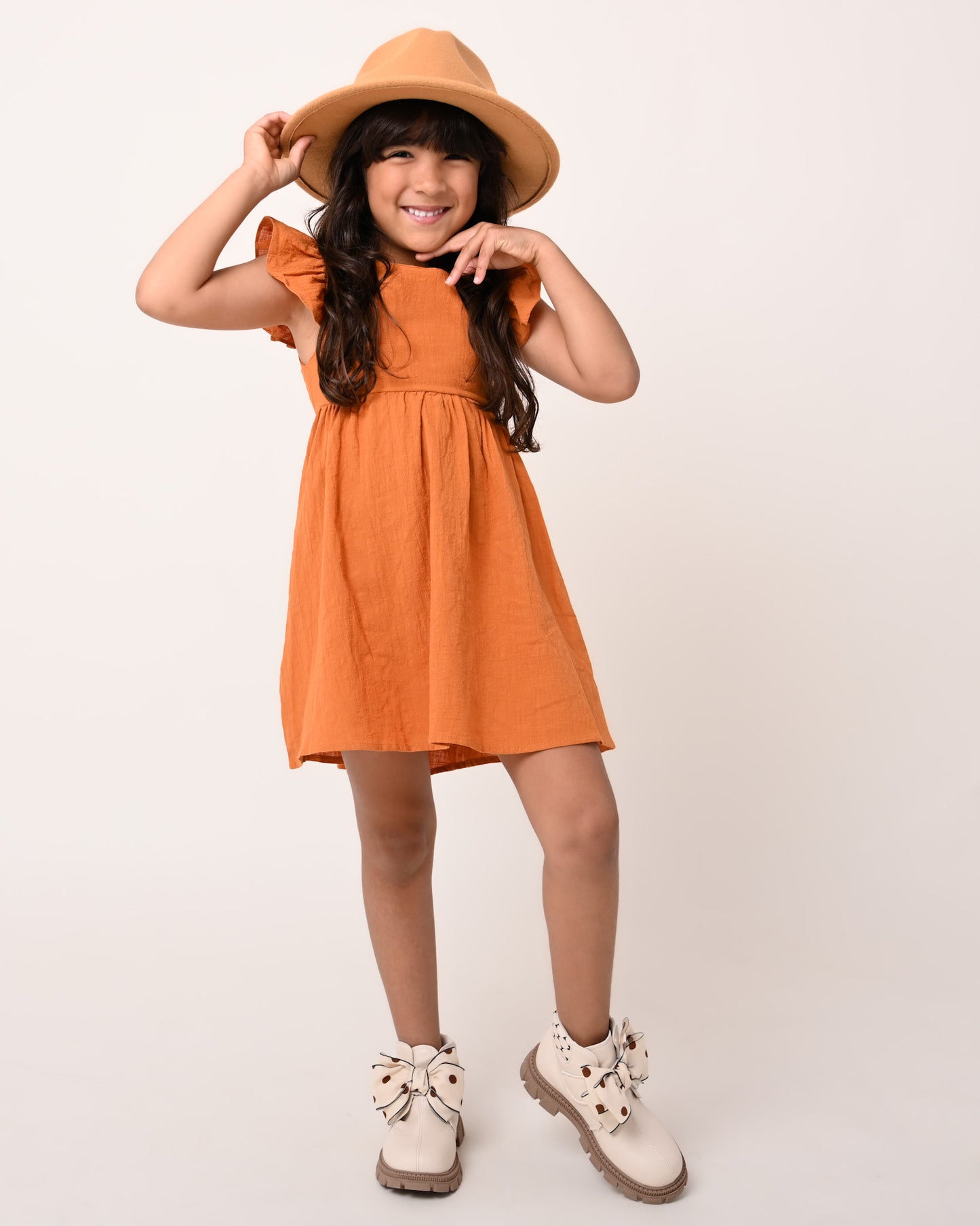 Ruffle Fall Dress