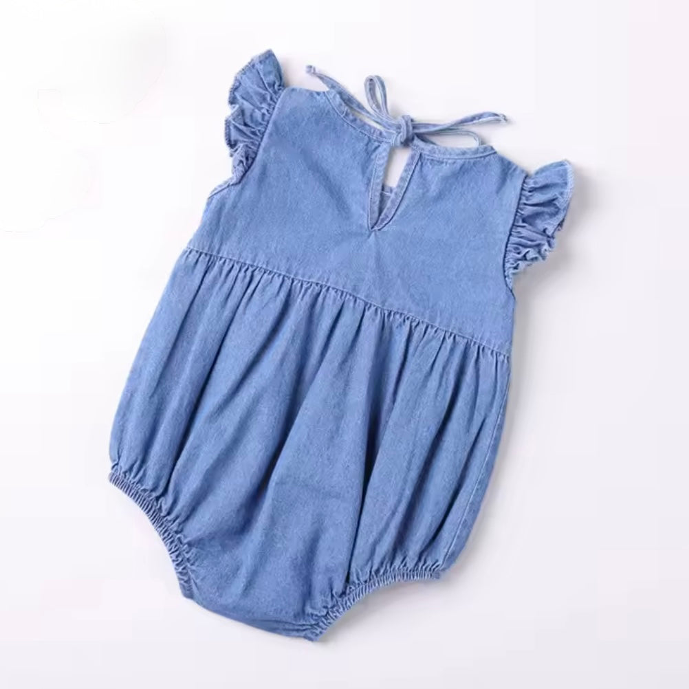 Amy’s Denim Bodysuit