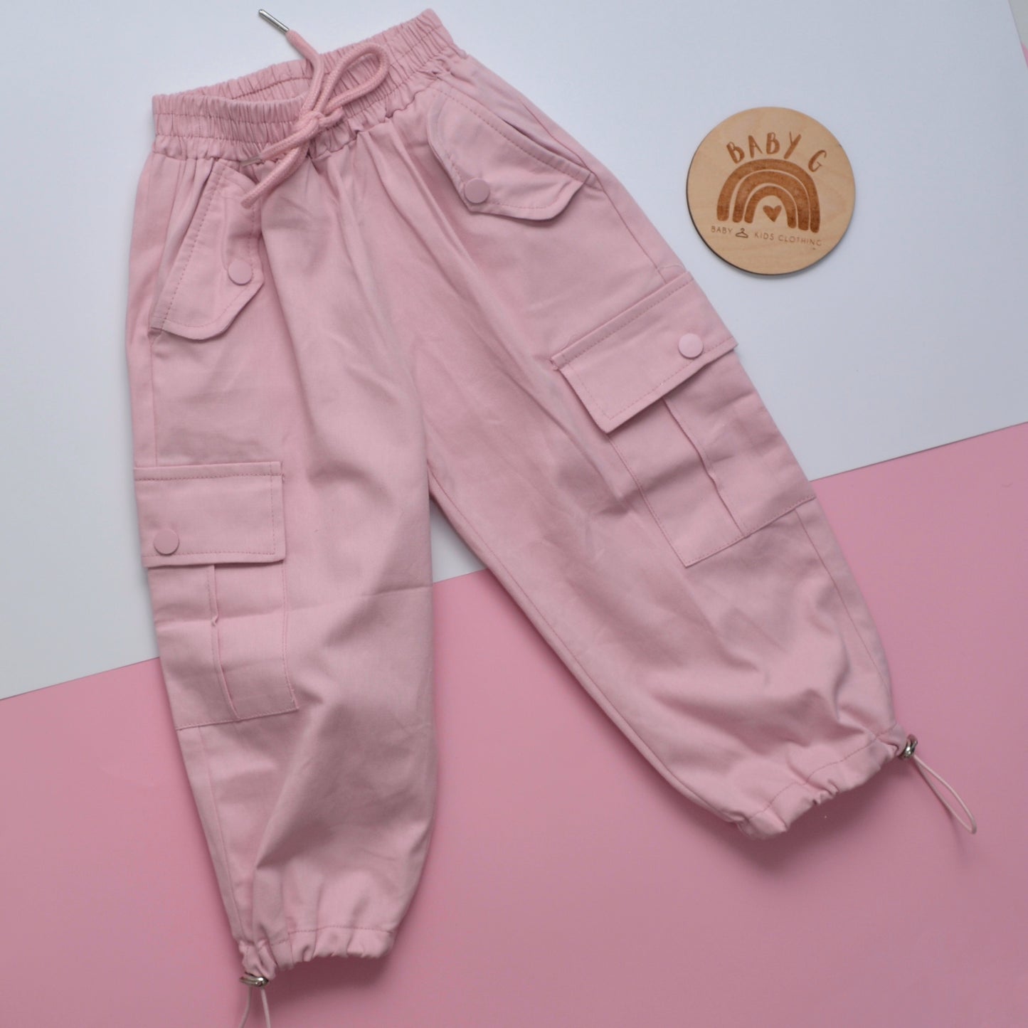 Pink Cargo Pants