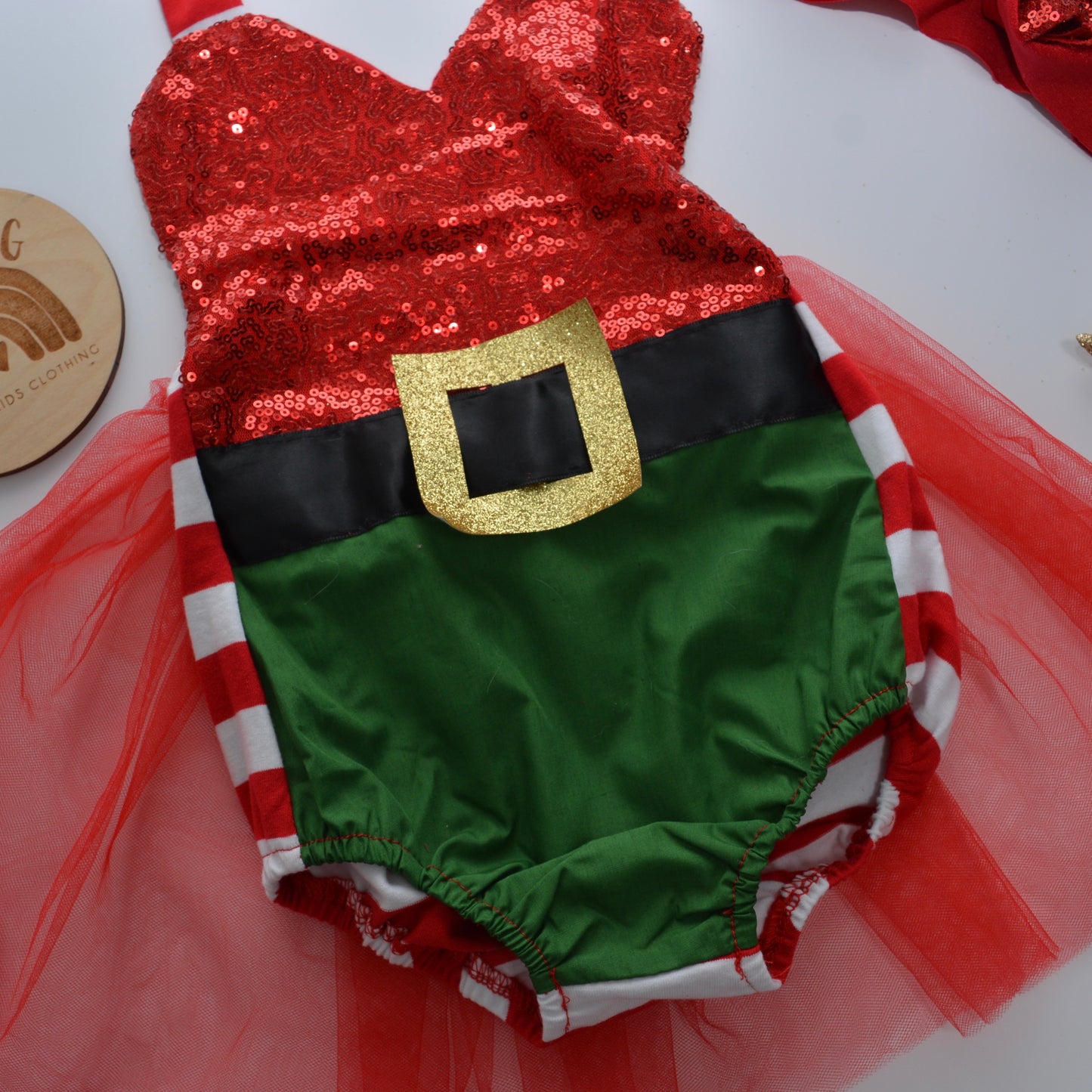 Elf Halter Bodysuit w/ Tutu