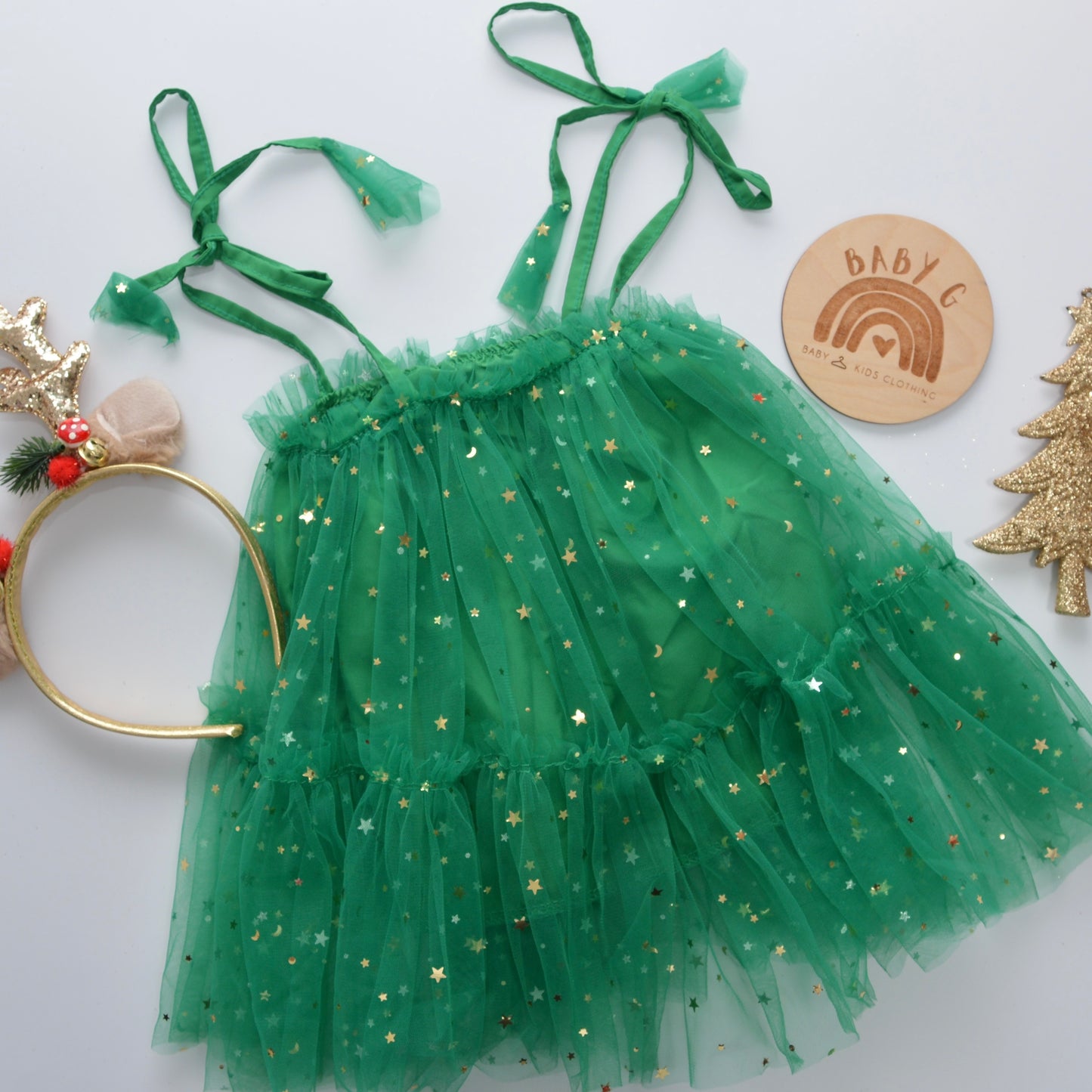 Stars Tulle Dress