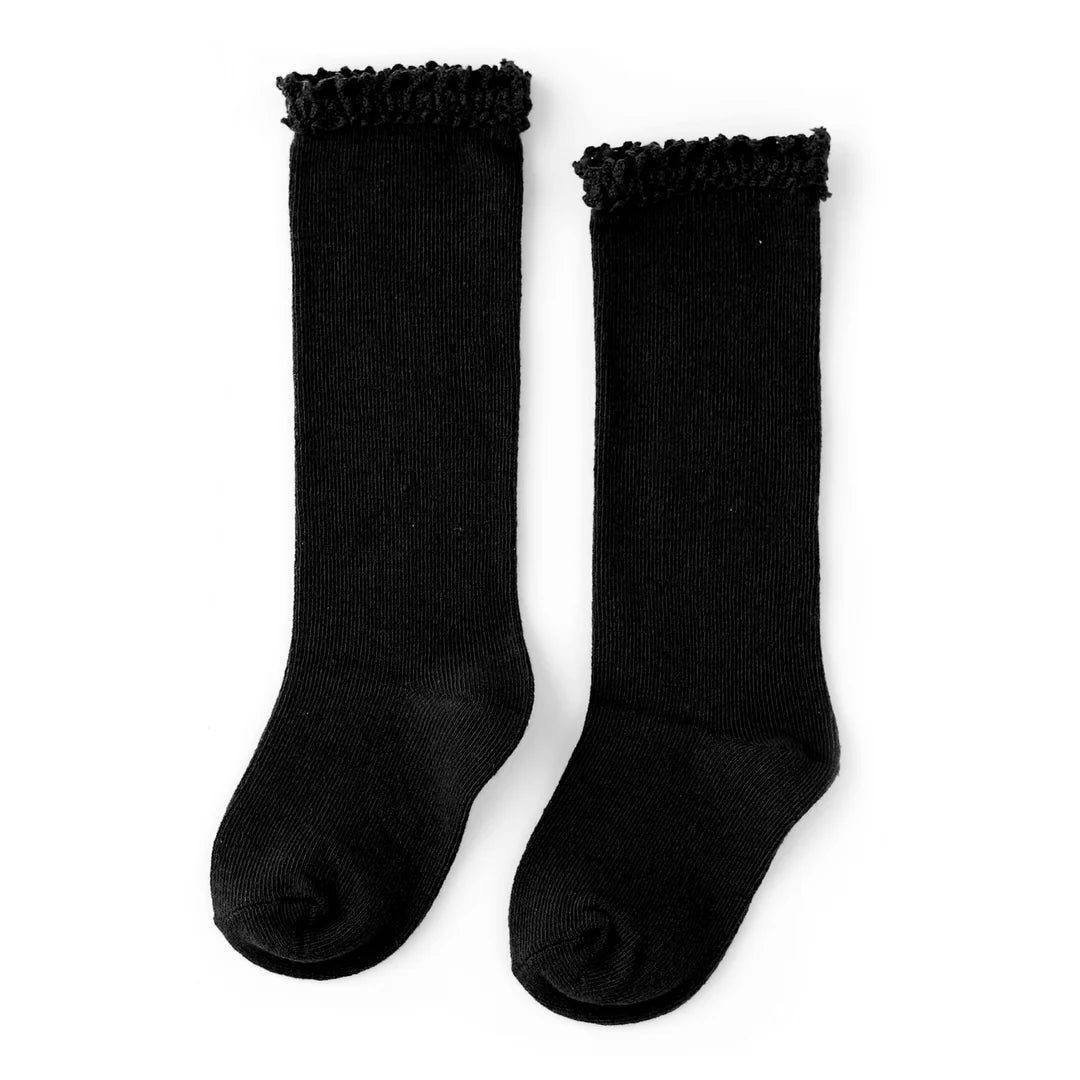 Lace Top Knee Hight Socks