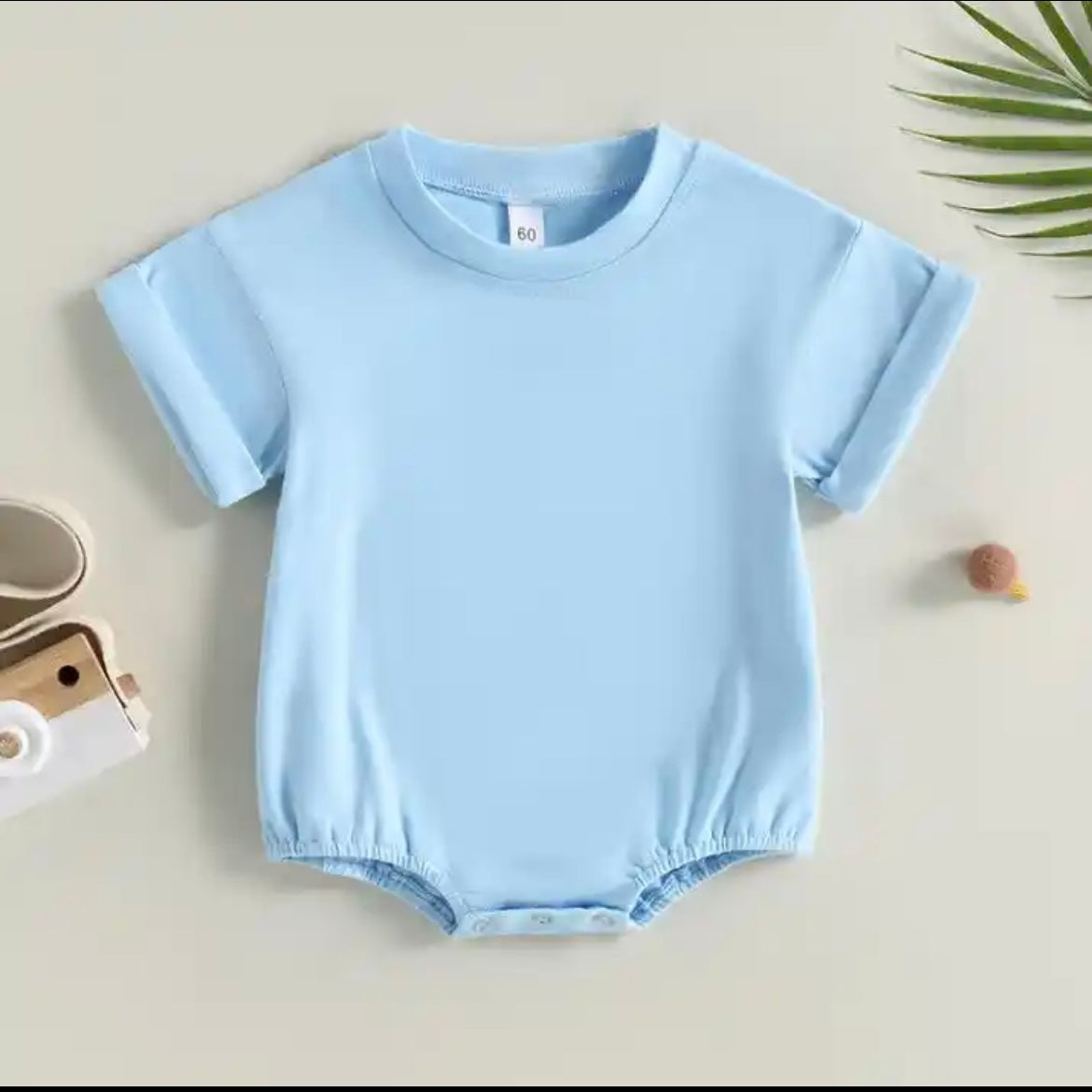 Unisex Solid Onesie