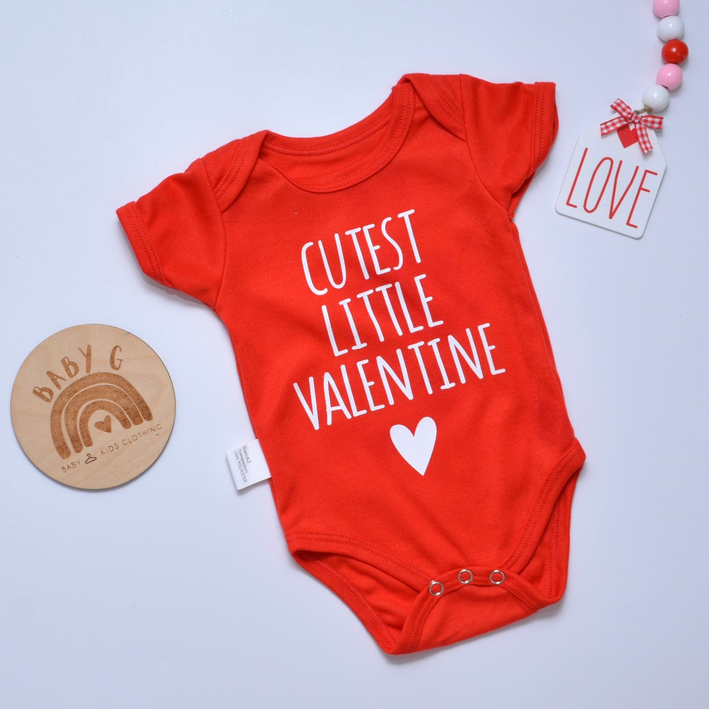 Cutest Little Valentine Unisex Onesie