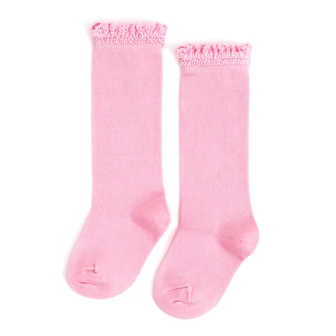 Lace Top Knee Hight Socks