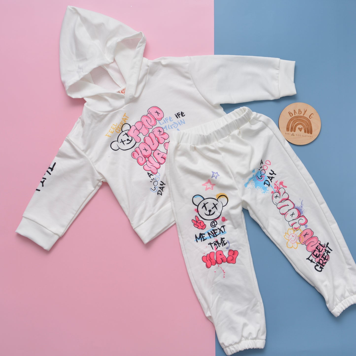 Graffiti Hoodie & Joggers Set