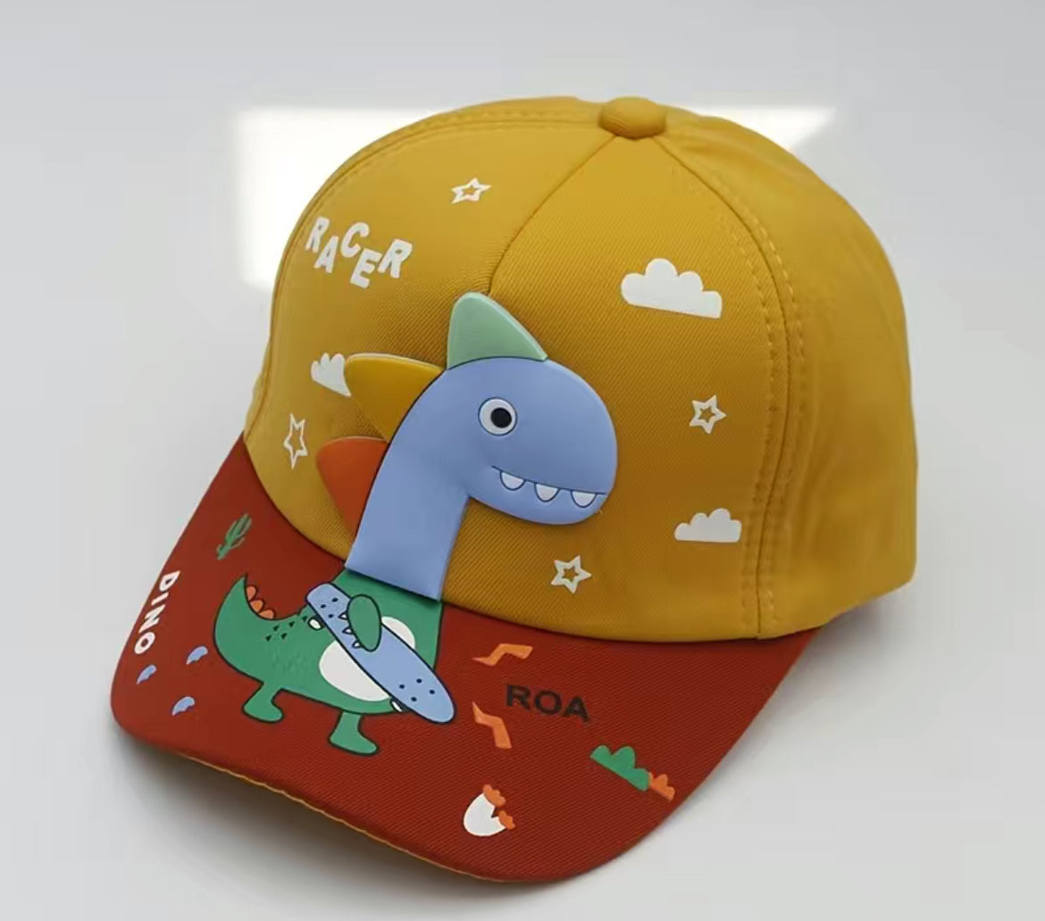 Surfing Dino Cap