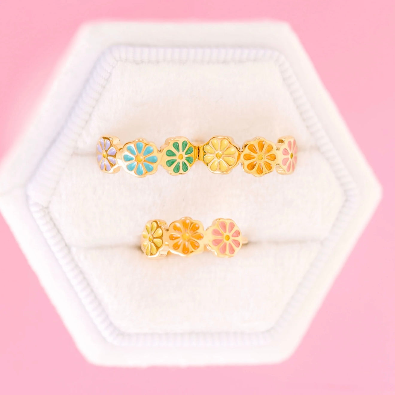 Colorful Daisy Huggies