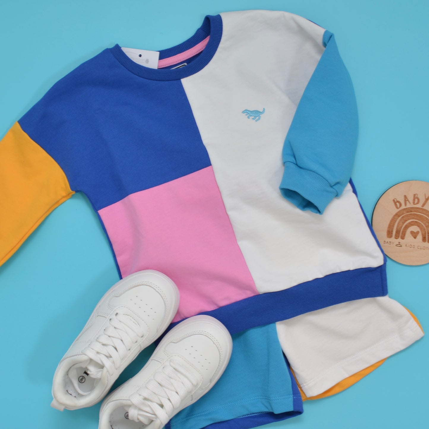 Color Block Boy Set