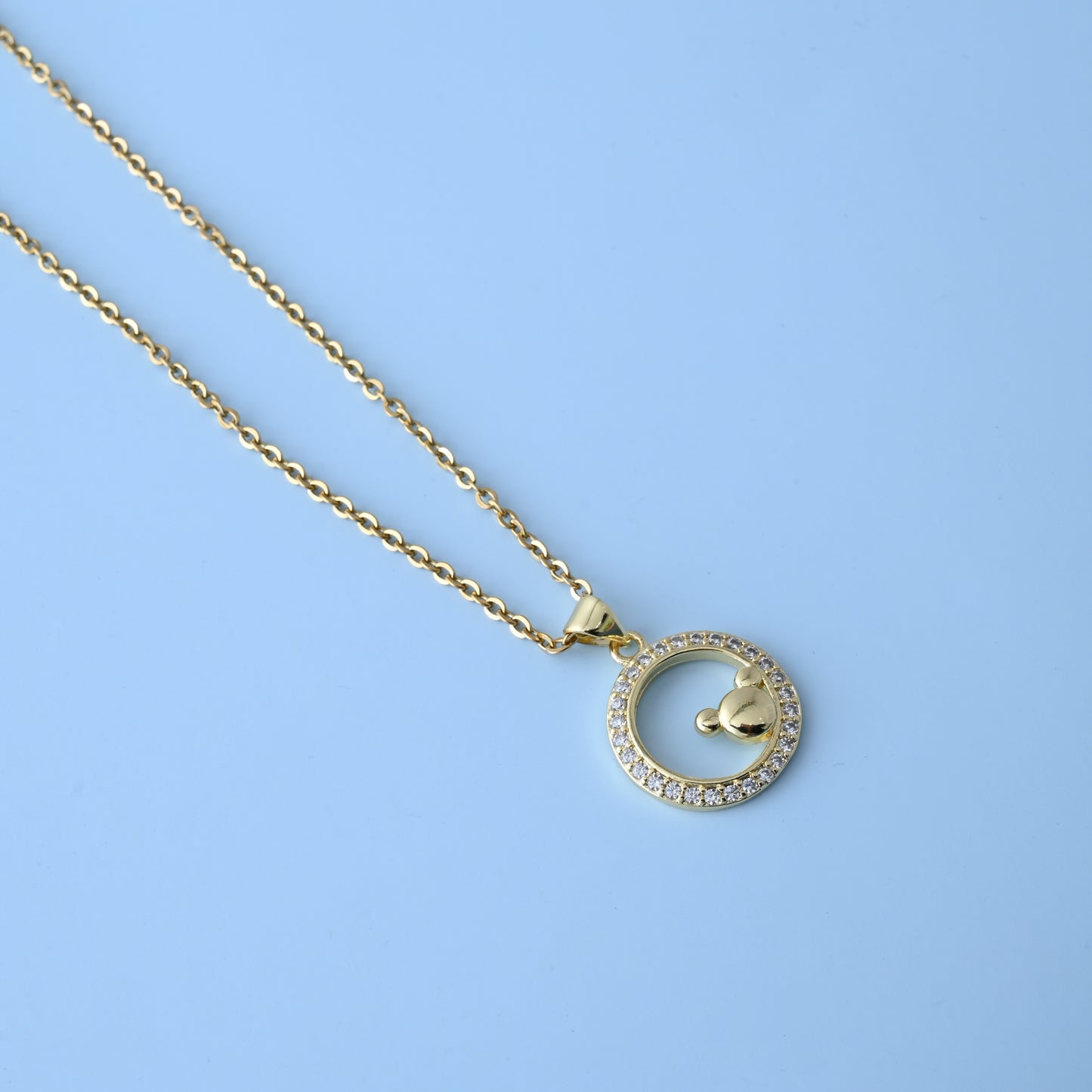 Mickey Circle Necklace